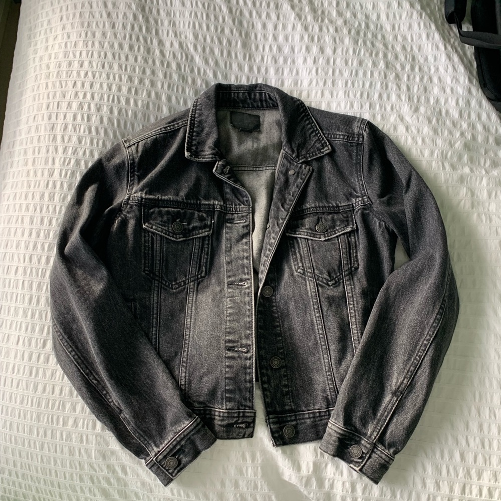 Black Jean Jacket